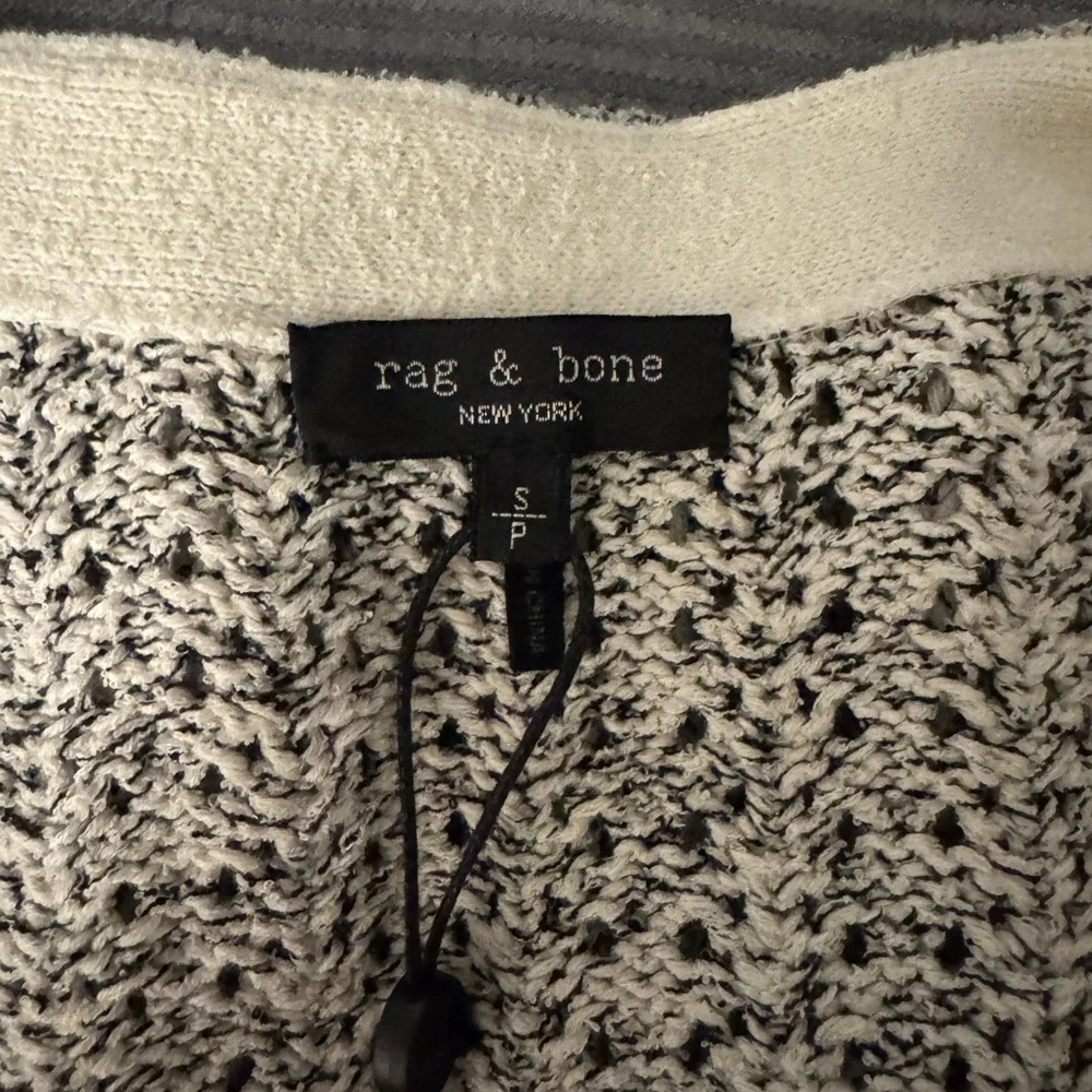 NWT rag & bone Textured Gray Cardigan - Picture 6 of 9